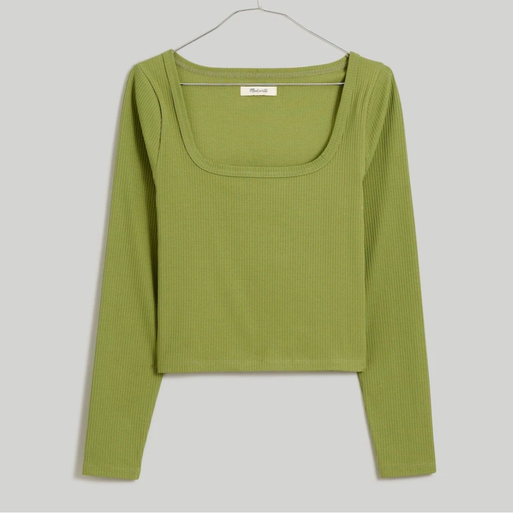 Cream colored madewell top